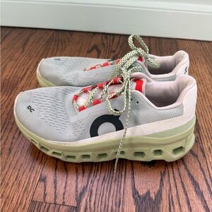 On Running Cloudmonster. Women’s size 8. Used.